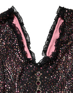 Dolce & Gabbana Multicolor Embellished Mermaid Gown Dress