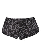 Dolce & Gabbana Black Star Print Beachwear Shorts Swimwear