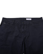 Dolce & Gabbana Black Cotton Tapered Denim Jeans