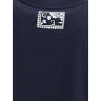 Fendi Blue Cotton T-Shirt
