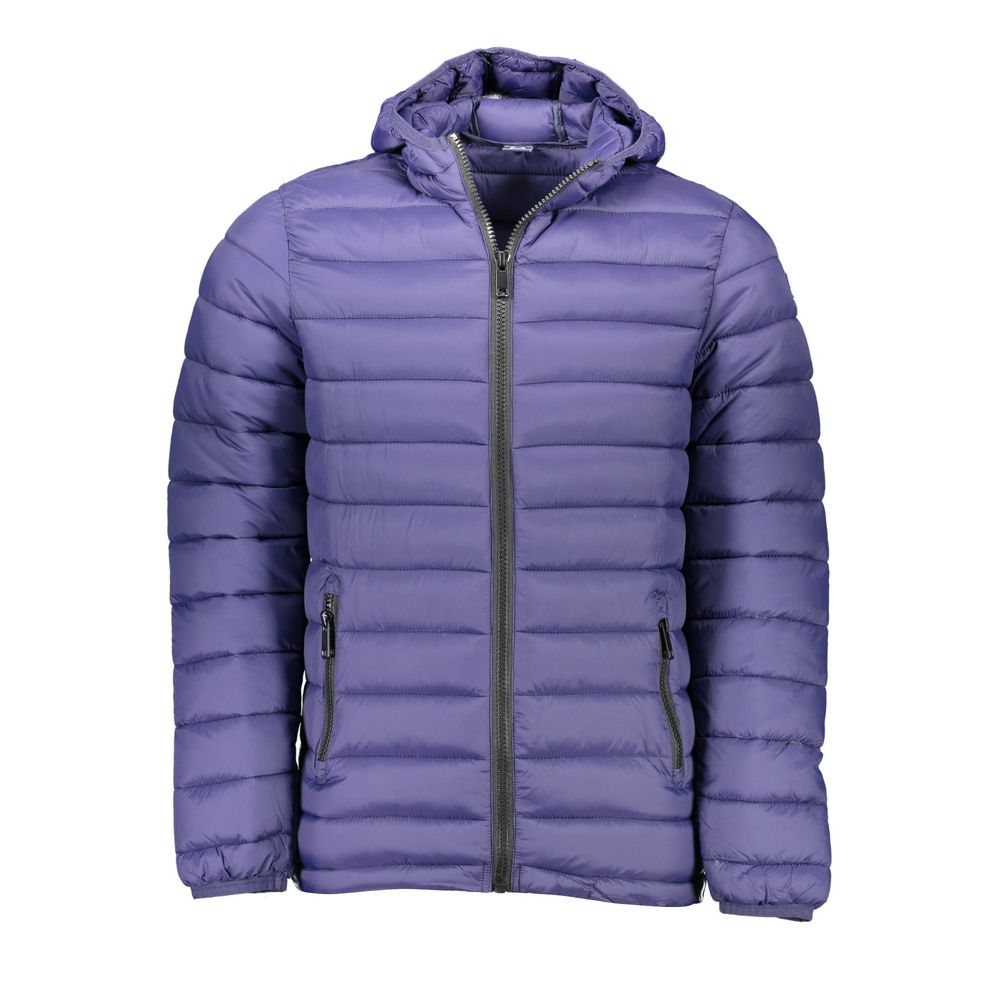 Sergio Tacchini Blue Polyester Men Jacket