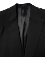 Dolce & Gabbana Black MARTINI Single Breasted 2 Piece Suit