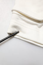 Dolce & Gabbana White Cotton Cargo Bermuda Sweatshorts Shorts