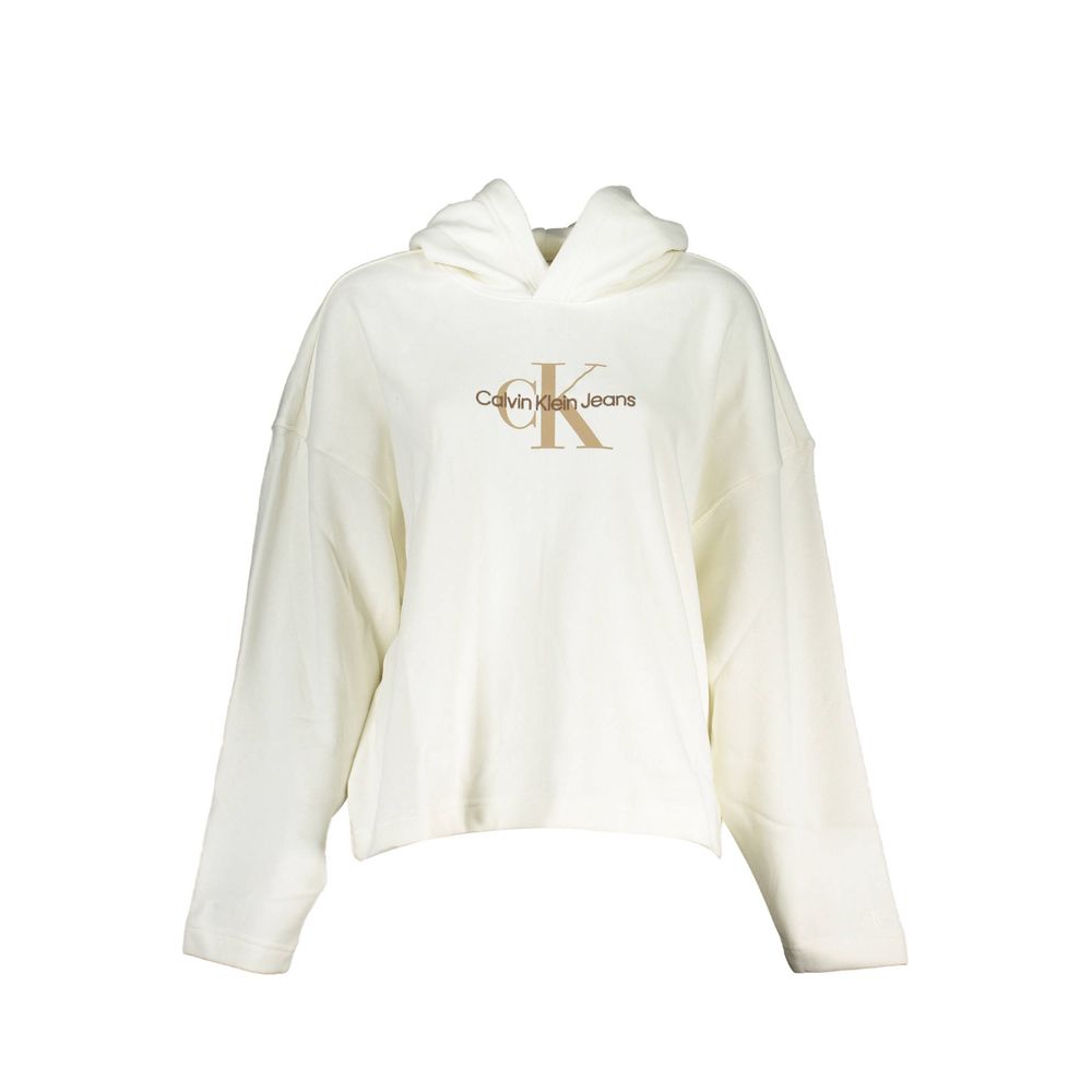 Calvin Klein White Cotton Women Sweater