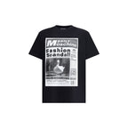 Moschino Black Cotton T-Shirt