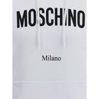 Moschino White Cotton Sweatshirt