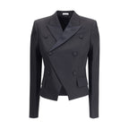 Alexander McQueen Black Wool Blazer