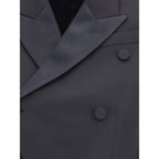 Alexander McQueen Black Wool Blazer