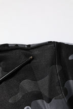 Dolce & Gabbana Black Camouflage Pullover Sweatshirt Sweater