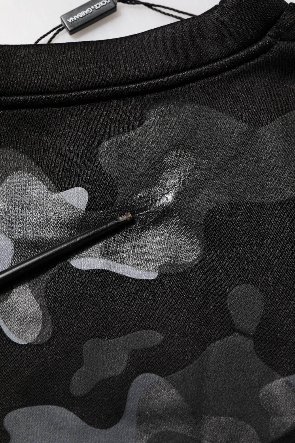 Dolce & Gabbana Black Camouflage Pullover Sweatshirt Sweater