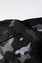 Dolce & Gabbana Black Camouflage Pullover Sweatshirt Sweater