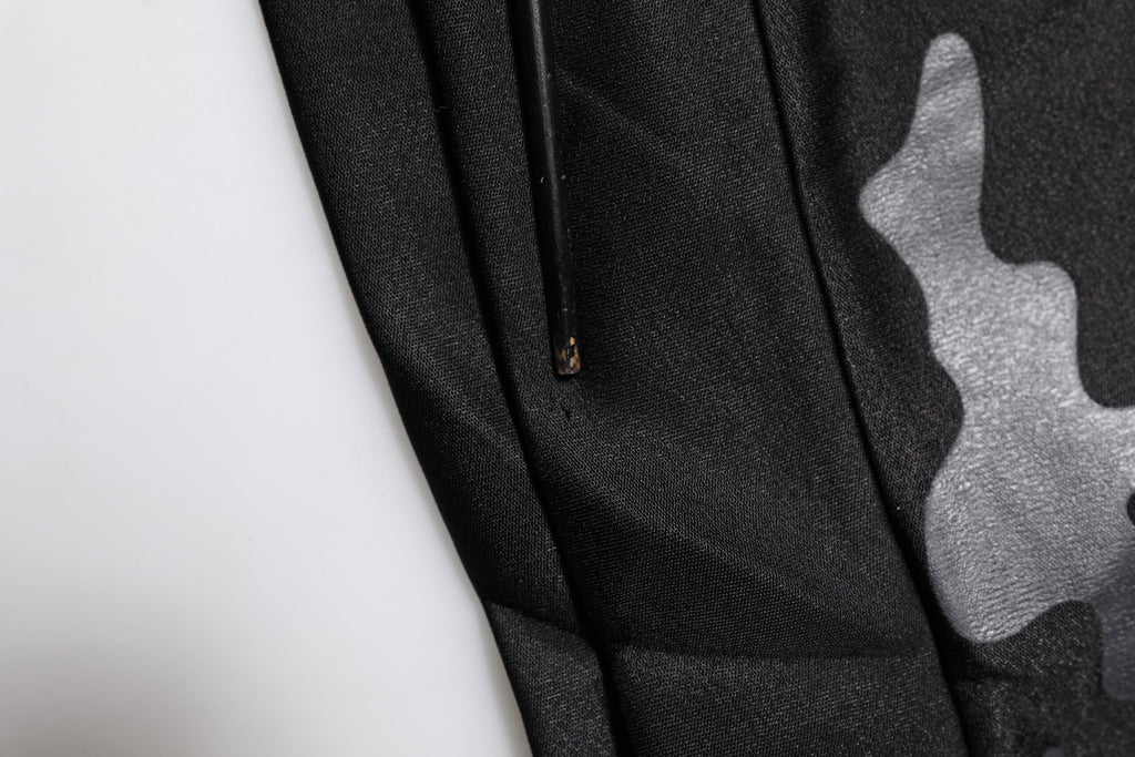 Dolce & Gabbana Black Camouflage Pullover Sweatshirt Sweater