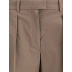 The Row Beige Cotton Casual Pants