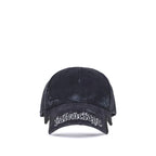 Balenciaga Black Cotton Cap (Baseball Hat)