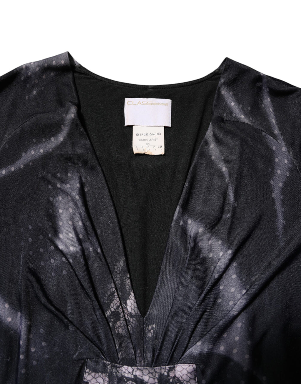 Roberto Cavalli Black Floral Viscose Sheath Midi Dress