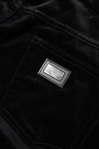 Dolce & Gabbana Black Cotton Skinny Capri Cropped Denim Jeans