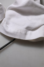 Dolce & Gabbana White Tattered Cotton High Waist Denim Jeans