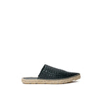 Bottega Veneta Green Leather Espadrilles
