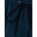 Malo Blue Polyester Shorts