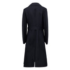 Bottega Veneta Blue Cotton Trench Coat