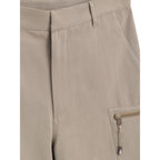 Dior Beige Cotton Cargo Shorts