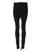 Dolce & Gabbana Black High Waisted Leggings Pants