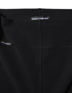 Dolce & Gabbana Black High Waisted Leggings Pants