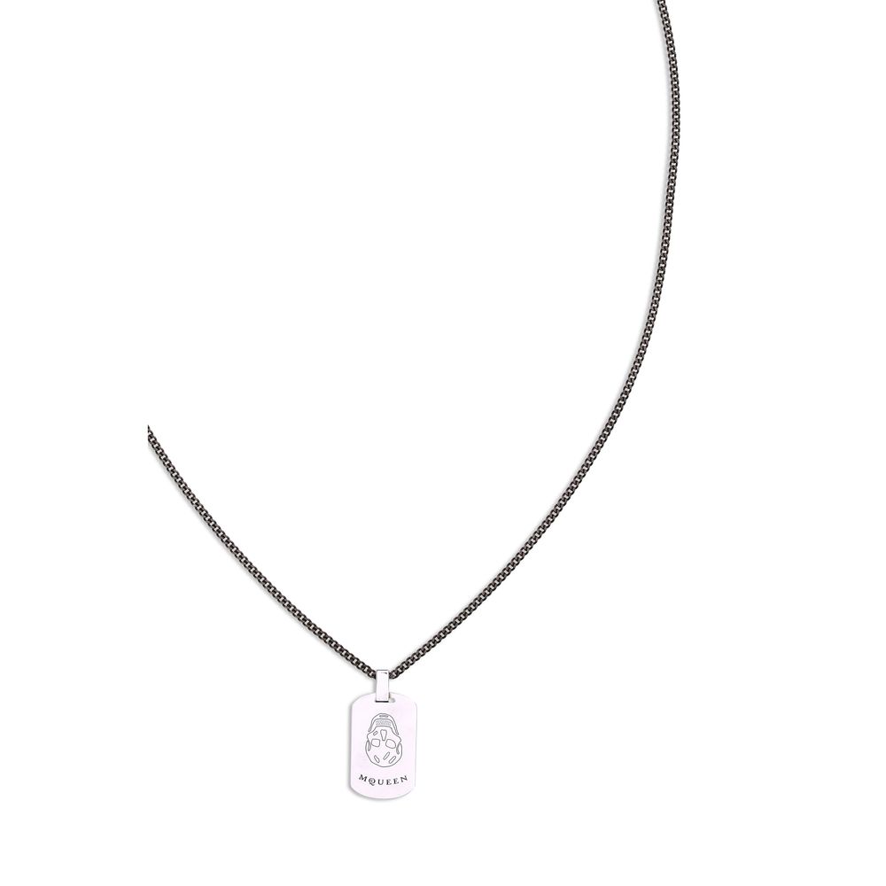 Alexander McQueen Silver Metal Necklace