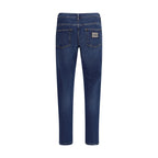 Dolce & Gabbana Blue Cotton Jeans Denim