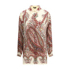 Etro Multicolor Silk Pattern Shirt