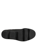 Sacai Black Chelsea Leather Pull On Women Ankle Boots Shoes