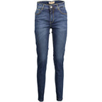 Kocca Blue Cotton Women Jean