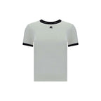 Courrèges White Cotton T-Shirt