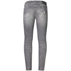 Guess Jeans Gray Cotton Men Jeans