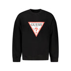 Guess Jeans Black Cotton Men Sweater