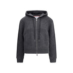 Thom Browne Gray Wool Sweatshirt