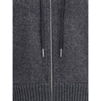 Thom Browne Gray Wool Sweatshirt