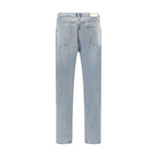 Agolde Light Blue Cotton Skinny Jeans