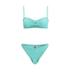 Hunza G Green Polyamide Bikini