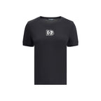Dolce & Gabbana Black Cotton T-Shirt