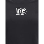 Dolce & Gabbana Black Cotton T-Shirt