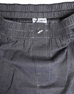 Dolce & Gabbana Gray Striped Cotton Regular Boxer Underwear