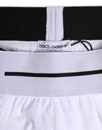 Dolce & Gabbana White Cotton Stretch Regular Brief Underwear