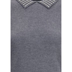 PINKO Gray Nylon Sweatshirt