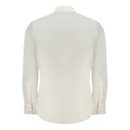 Hugo Boss White Cotton Men Shirt