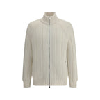 Brunello Cucinelli White Cashmere Coat