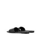 Bottega Veneta Black Lamb Leather Mules
