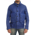 C.P. Company Blue Linen Shell Jacket