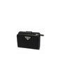 Prada Nylon and Leather French Wallet