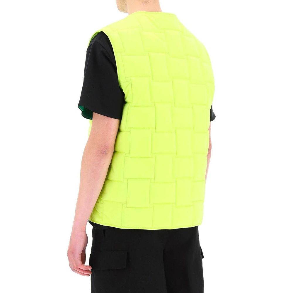 Bottega Veneta Green Polyamide Sleveless Jacket